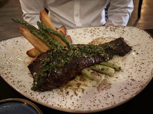 Alfio's Buon Cibo Rib Eye with Chimichurri Price