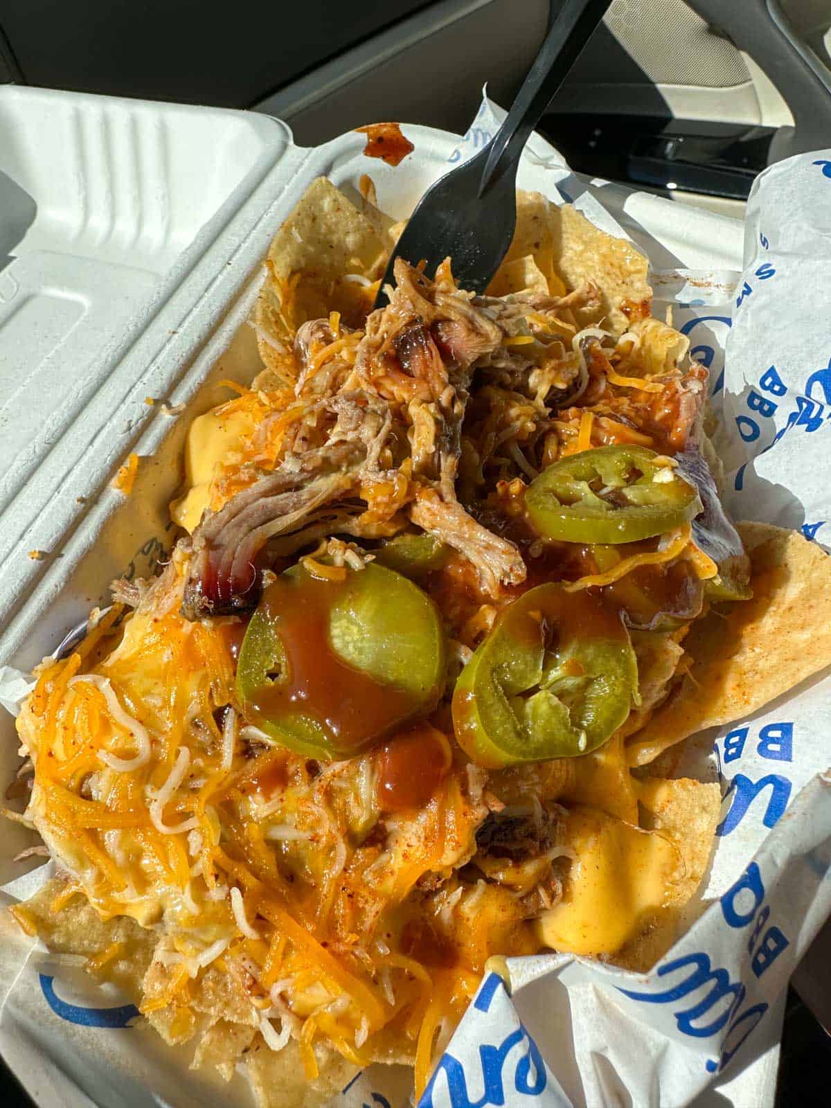Central BBQ Half Pork BBQ Nachos Price