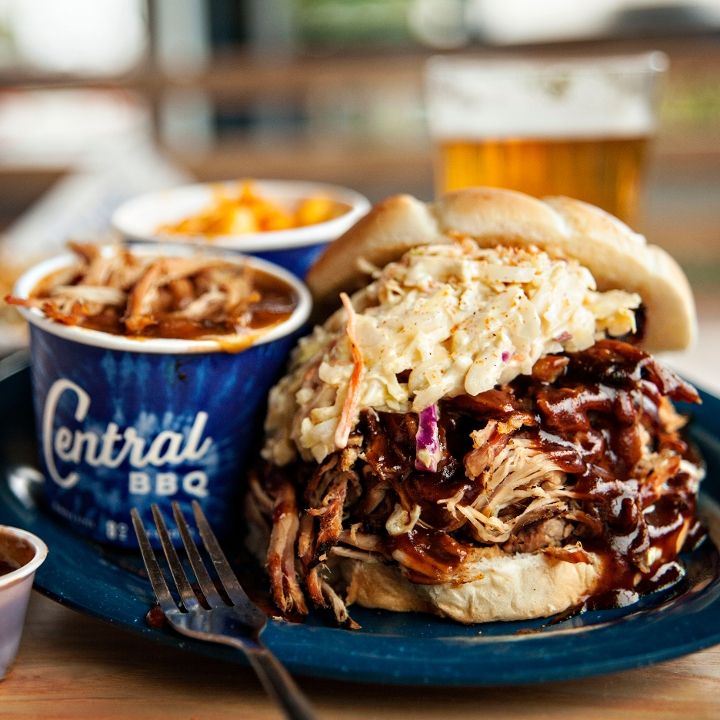 Central BBQ Reg. Pulled Pork Sandwich Price