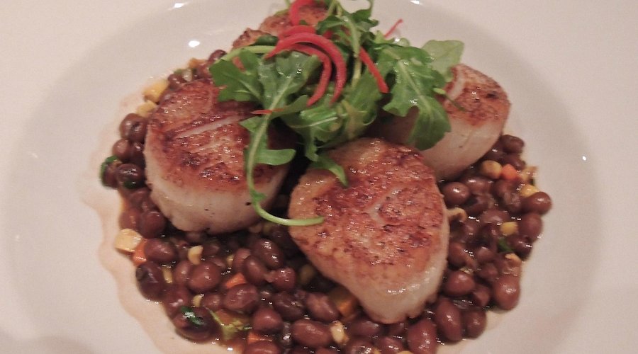 Cotton Row Restaurant Lightly Seared Sea Scallops Price