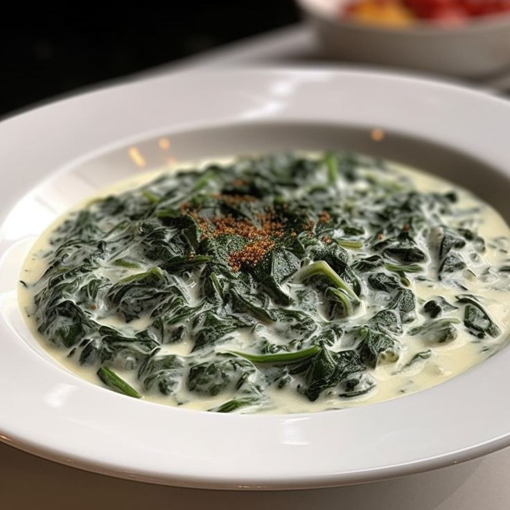 Fleming's Steakhouse Creamed Spinach