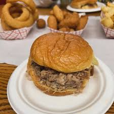 Sliced BBQ Sandwich