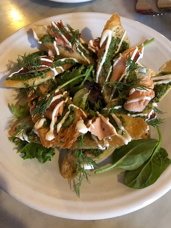 House Smoked Trout Bruschetta