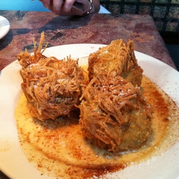 Angel Hair Crab Balls