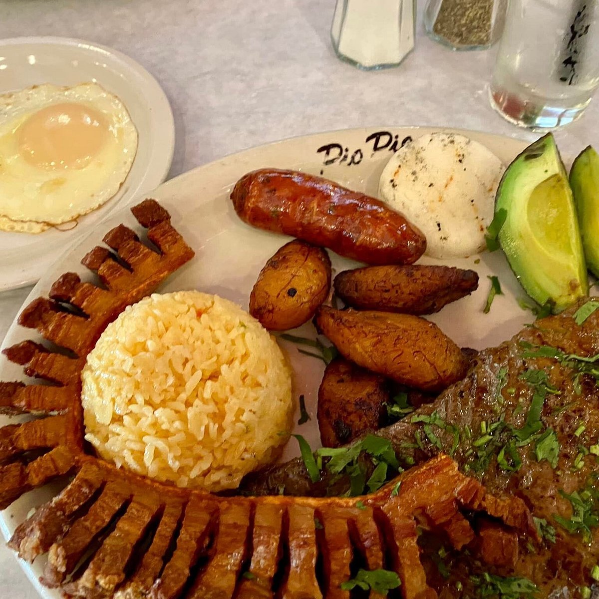 Pio Pio Restaurant Countryside Platter (Bandeja Paisa) Price