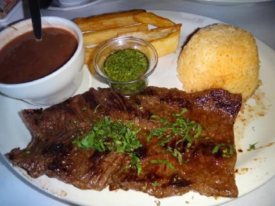 Pio Pio Restaurant Grilled Skirt Steak (Churrasco a La Plancha) Price