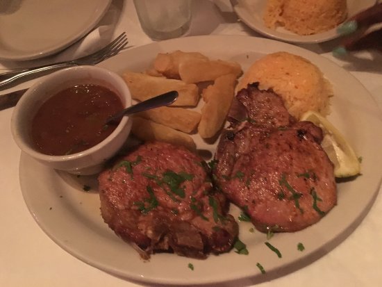 Pio Pio Restaurant Pork Chops (Chuletas De Cerdo) Price