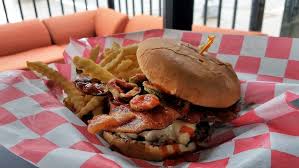 Pistons Bar and Grill Fireball Burger Price