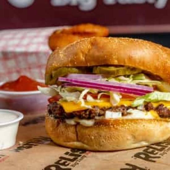 Single Tasty Burger