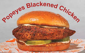 Popeyes Blackened Chicken Sandwich Price