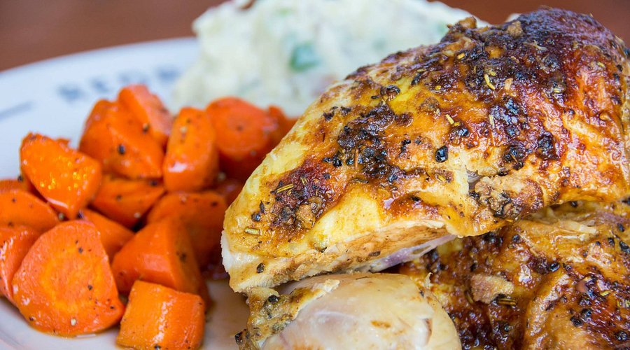Wood-Fired Rotisserie Chicken