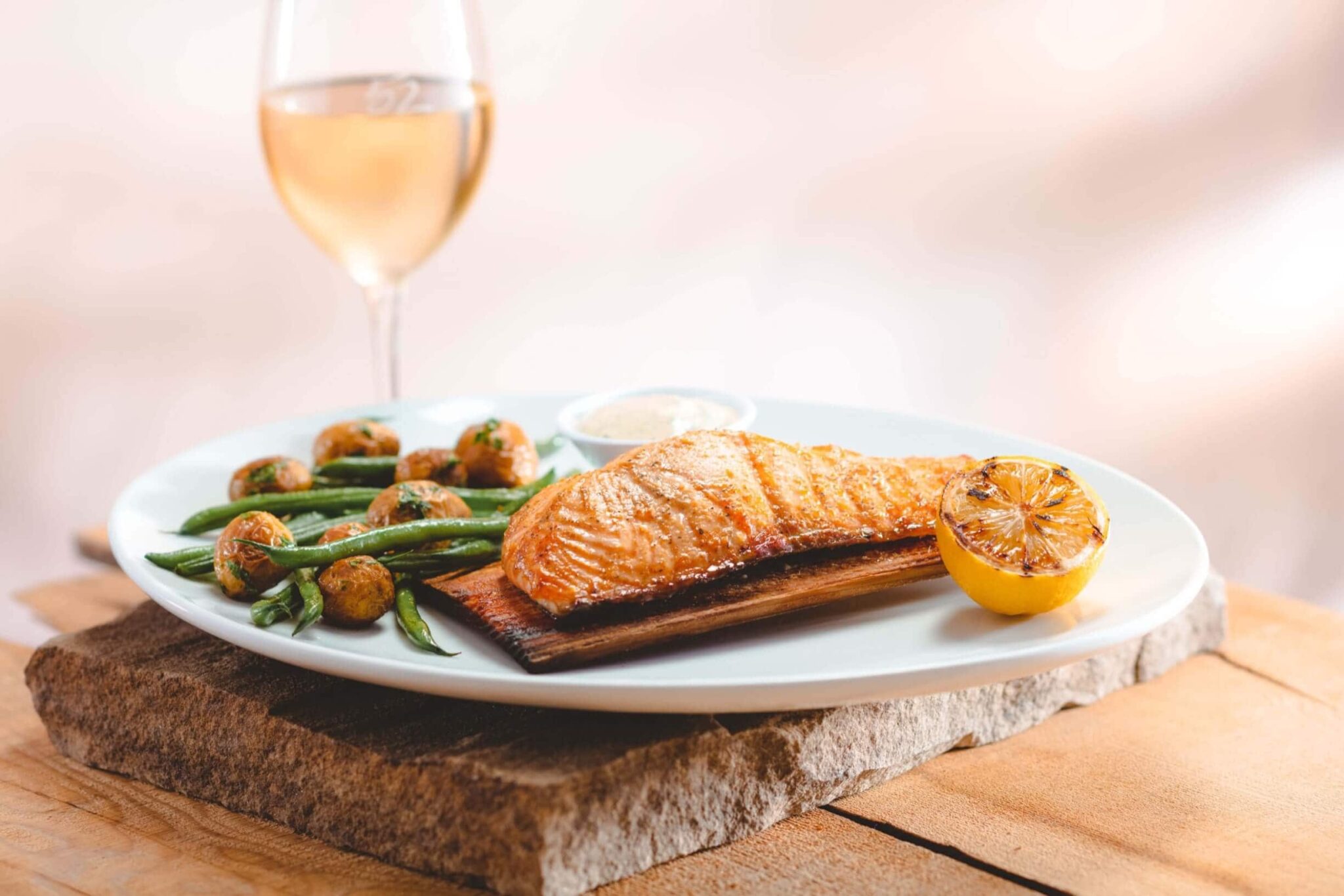 Seasons 52 Cedar Plank-Roasted Salmon Price