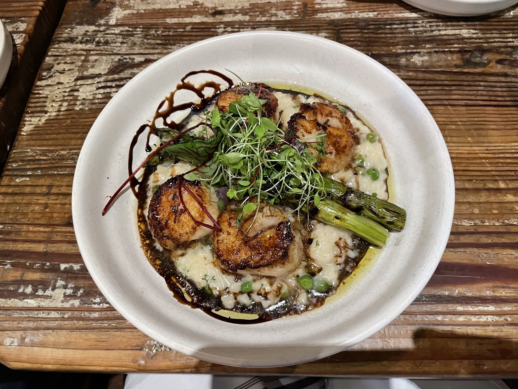 Pan Seared Scallops