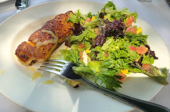 The Capital Grille Seared Salmon with Avocado, Mango, and Tomato Salad Price