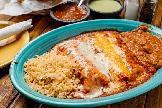 Trio's Restaurant Chicken Enchiladas Price