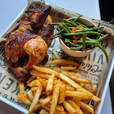 Viva Chicken Pollo a la Brasa 1/2 Chicken with 2 Sides Price