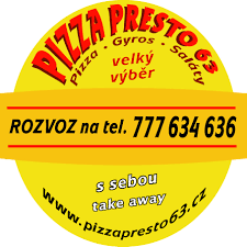 Pizza Presto 63 (CZ) Ceny menu