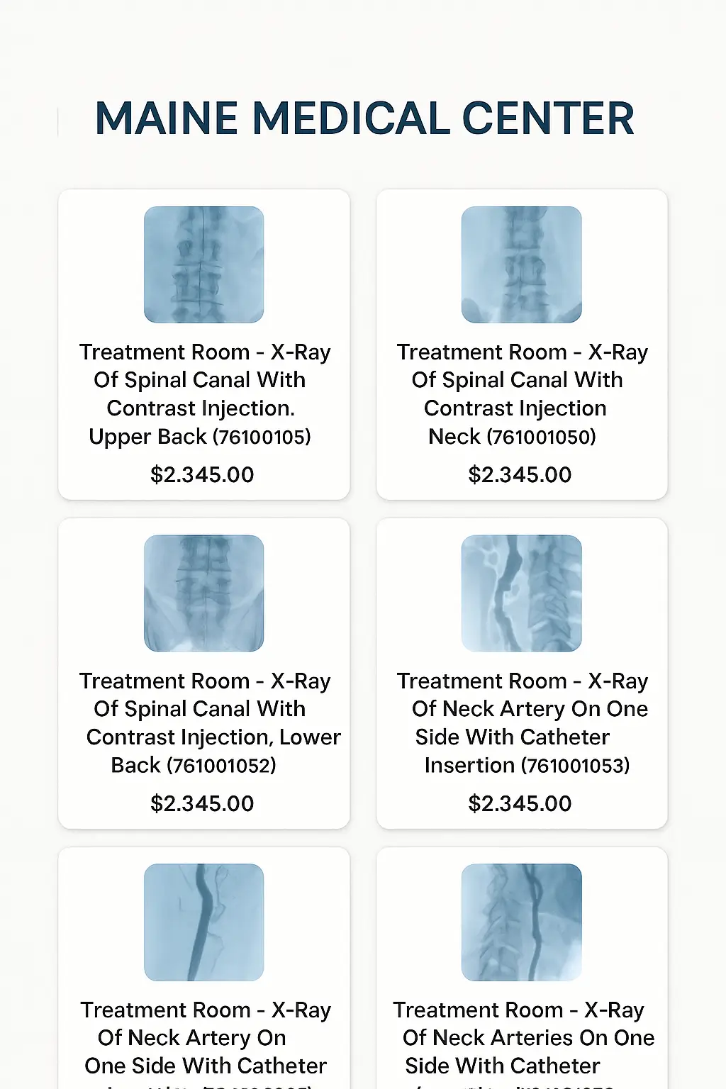 Maine Medical Center Menu Prices
