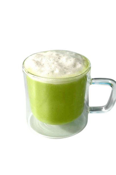 Matcha Latte with Almond Milk