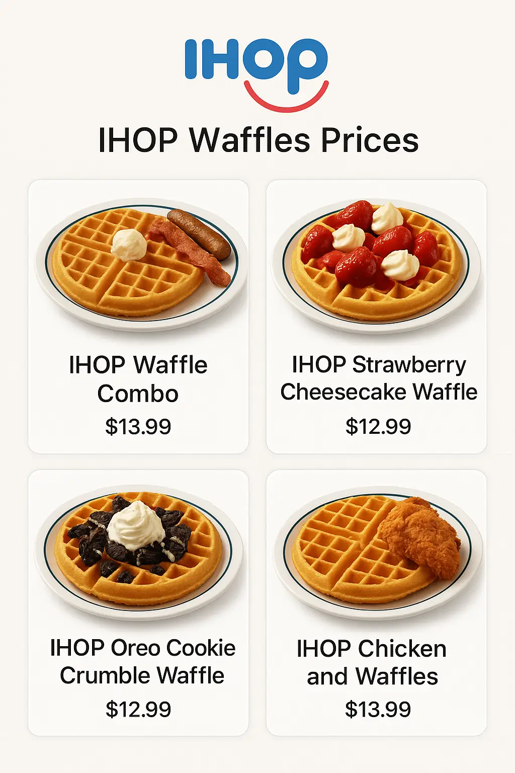 IHOP Waffles Prices
