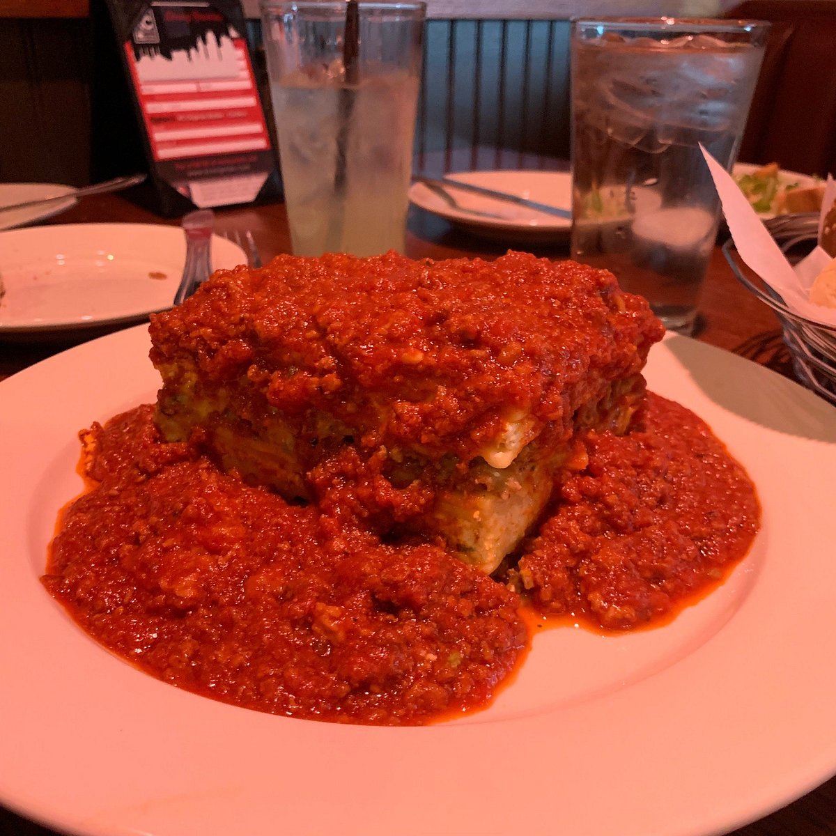 Cascone’s signature dishes LasagnaChicken ParmigianaItalian Steak Sandwich