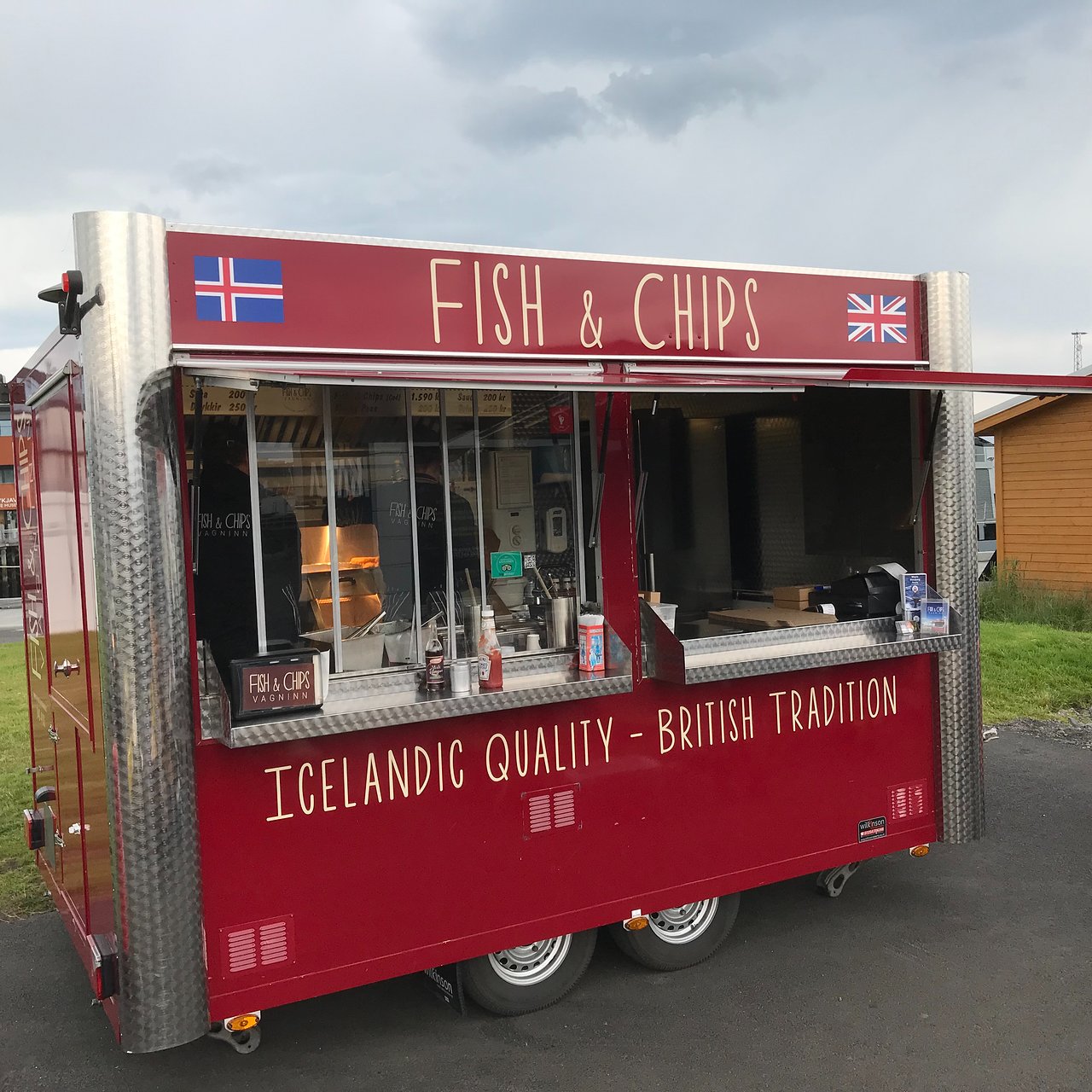 Fish and Chips Vagninn