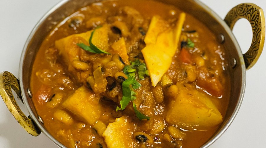 Kasthamandap Kitchen signature dishes Chili MomosGoat SekuwaThukpa