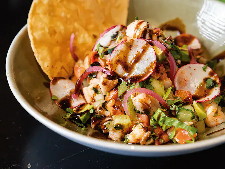 Milagros Cocina Mexicana signature dishes CevicheMole DishesCarne Asada Tacos