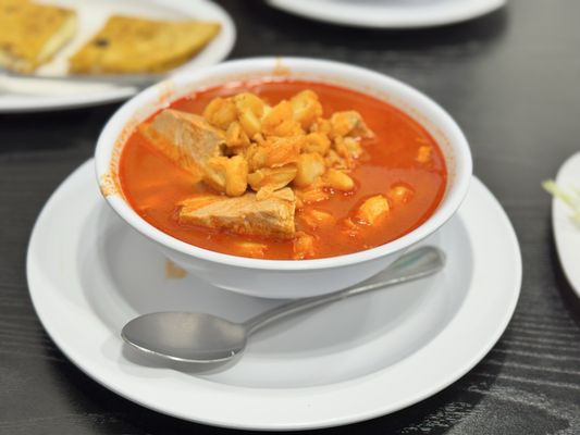 Lindo Michoacan signature dishes MenudoChilaquiles Gandallas con Carne AsadaPozole