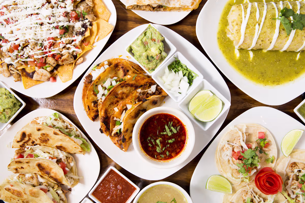 Xolo Mexican Grill signature dishes BurritosQuesa-birriaTacosCrunchy Burrito Bowl