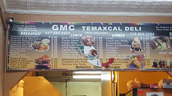 GMC Temaxcal Deli and Grocery