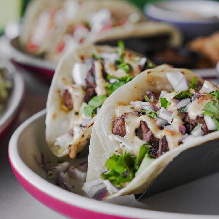 Blue Coyote Grill signature dishes TacosCoyote BowlBurrito