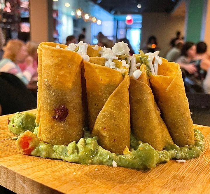 Tocayo Shadyside signature dishes Grilled BurritoNaked BurritoTaquitos