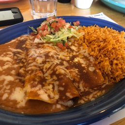 La Cabaña Mexican Restaurant signature dishes FajitasEnchiladasCrisp or Soft Beef Tacos
