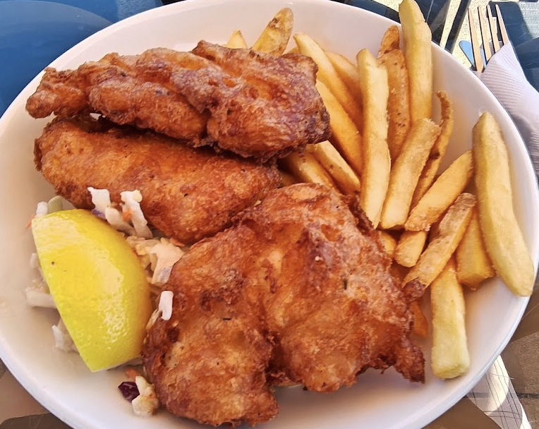 The Fish Peddler signature dishes Fish and Chips
Dungeness Crab
Clam Chowder