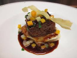 Aria signature dishes Short Rib
Foie Gras
Crisped Duck Confit
