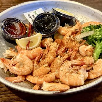 Lucky Oyster Seafood Company signature dishes "The Outer Banks" Platter
Shrimp Basket
Tony's Favorite Hot Crab Dip