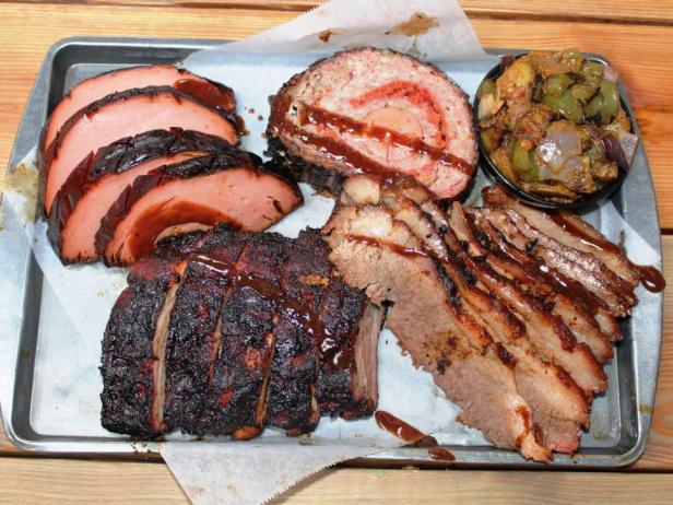 Burn Co. BBQ signature dishes Baby Back Ribs
Chopped Brisket
Pulled Pork Sandwich