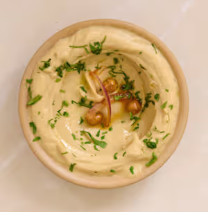 Nerai signature dishes Greek Salad
Lavraki
Hummus