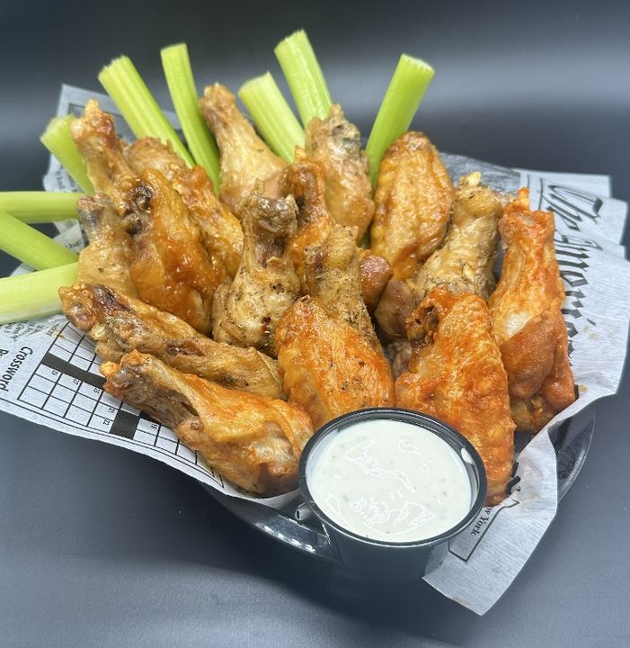 The Dugout signature dishes Wings
The Chi Town Dog
The Walk Off